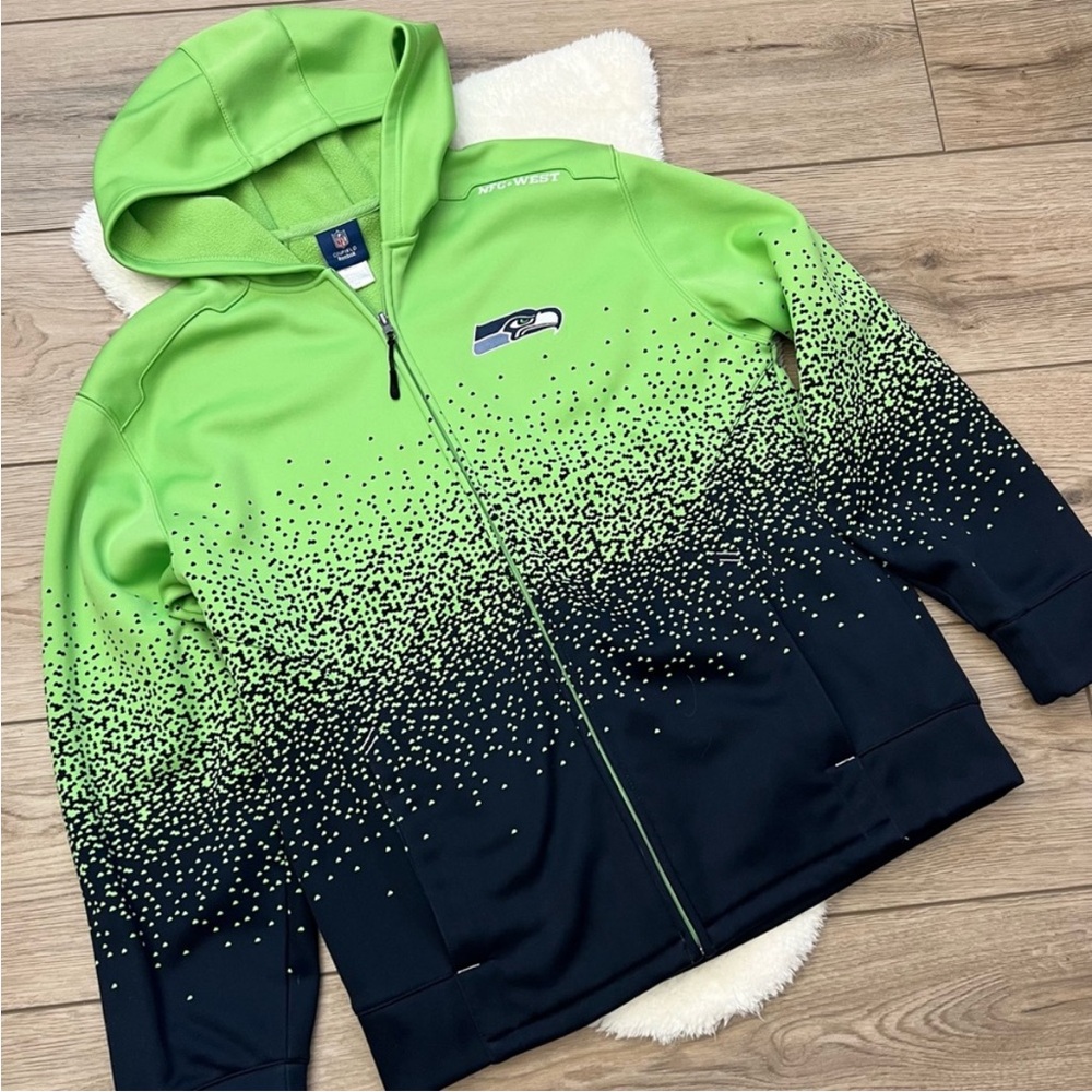 SEATTLE SEAHAWKS Green and Navy Jacket